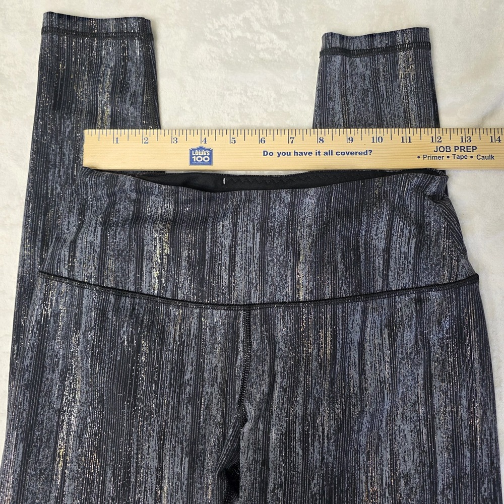 Victoria's Secret Sport Womens Small‎ Black Gold Knock Out Tight Leggings Thick